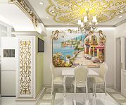 Дизайн-проект интерьера 3-х комнатной квартиры по ул.Ставропольская в Краснодаре